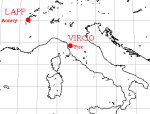 Localisation de Virgo
